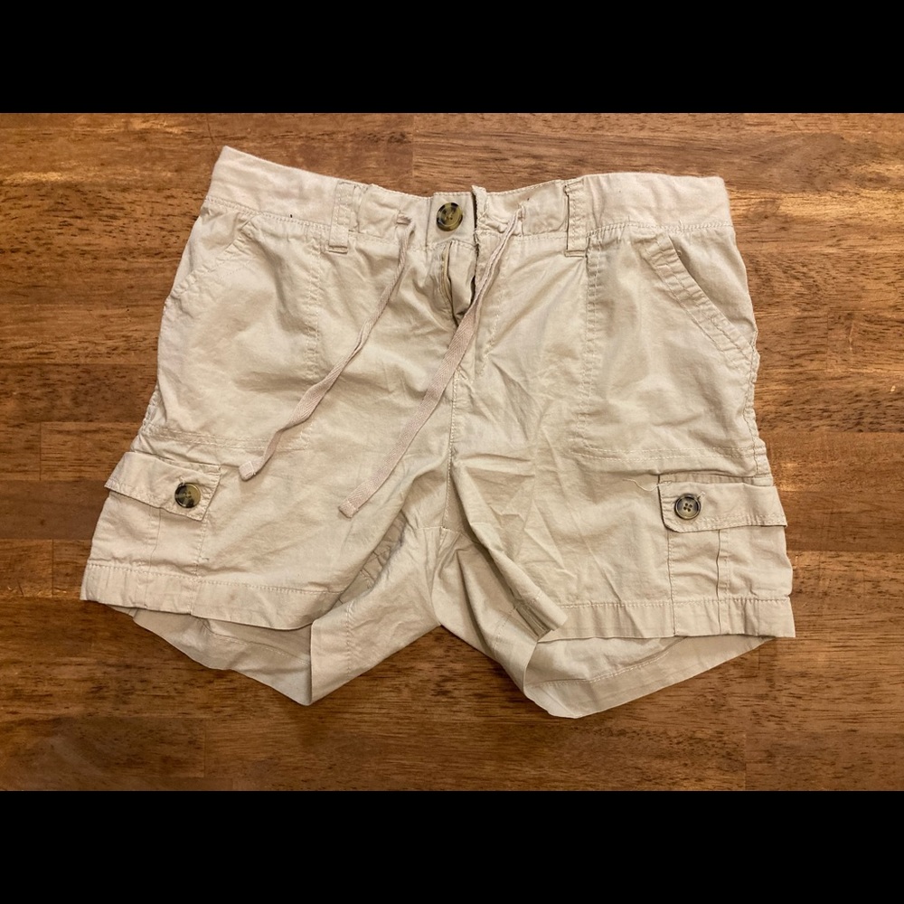 Khaki Cargo Shorts